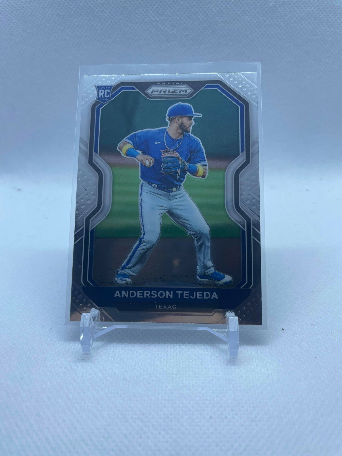 2021 Panini Prizm Anderson Tejeda Rookie Texas Rangers #9
