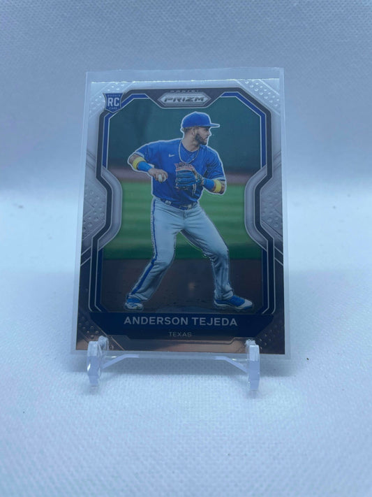 2021 Panini Prizm Anderson Tejeda Rookie Texas Rangers #9