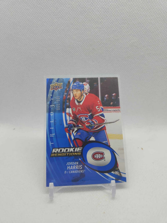 2022-23 UD TRILOGY Jordan Harris RC ROOKIE RENDITIONS BLUE /399