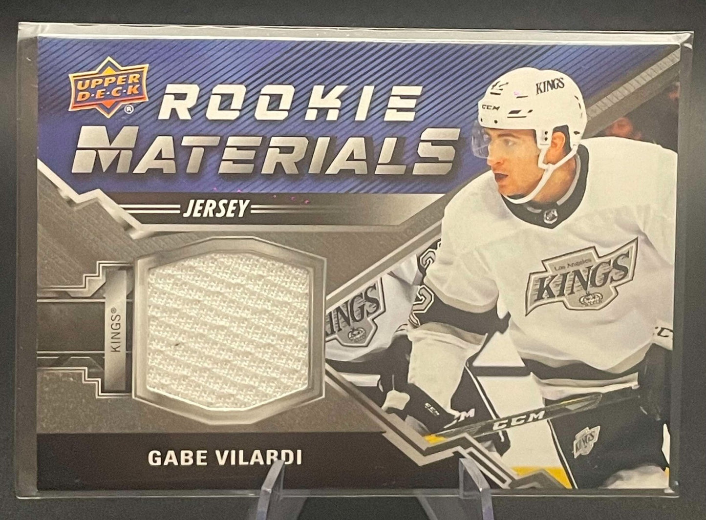 2020-21 Upper Deck Series 2 GABE VILARDI Rookie Materials Jersey #RM-GV JETS