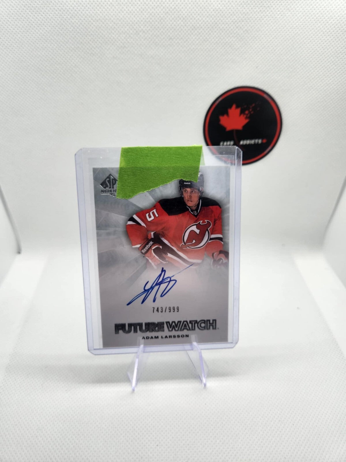 Adam Larsson 2011-12 SP Authentic Future Watch - Autographs RC Auto /999 #230