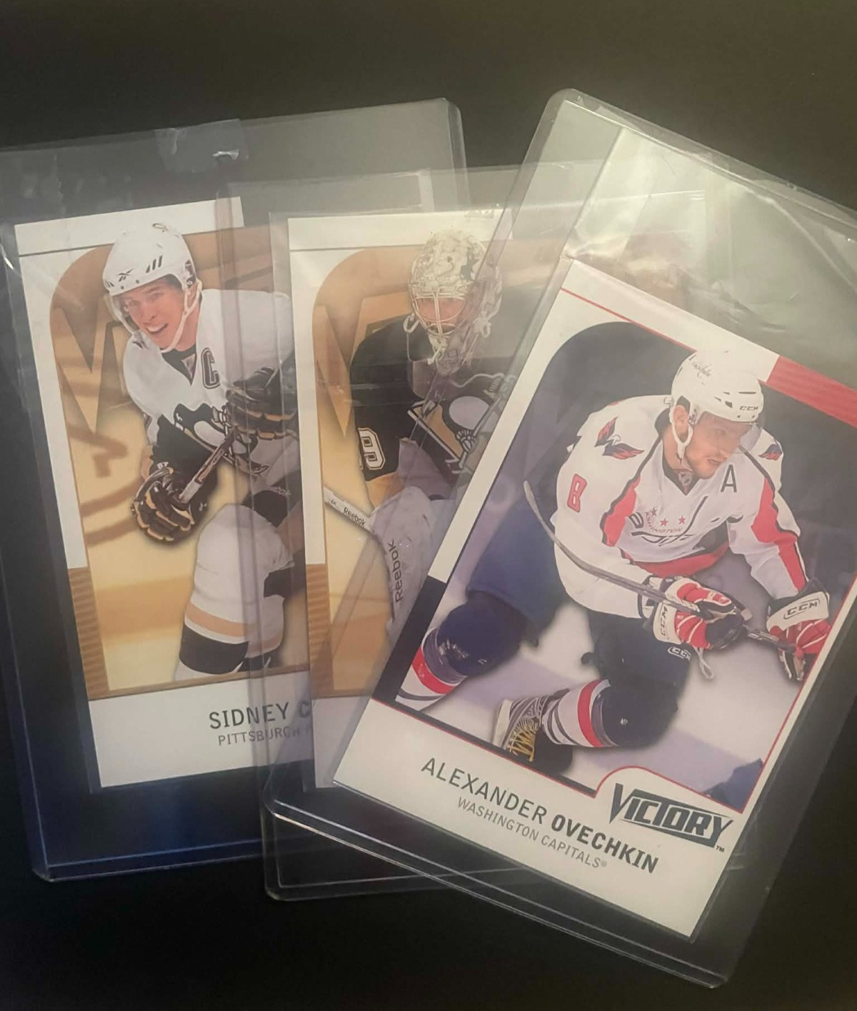 Lot of 40/42 Victory 2009-10 Oversize Cards Crosby Ovechkin Almost Complete Set