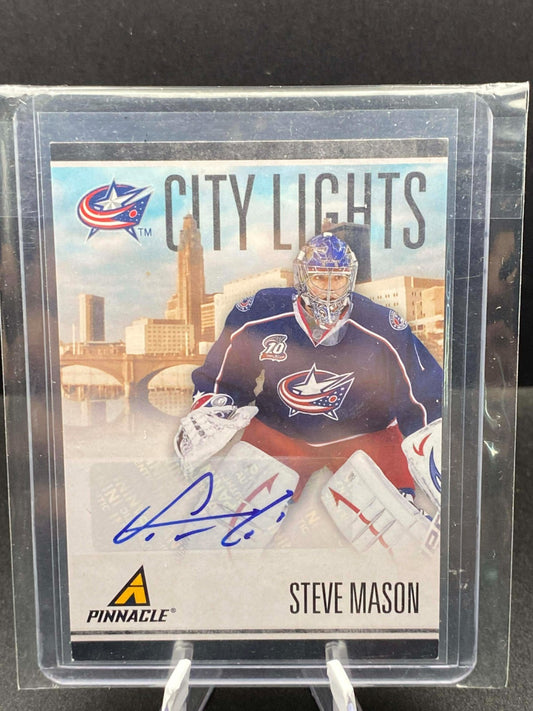2010-11 Panini Pinnacle City Lights Signatures Steve Mason Auto /100 Columbus