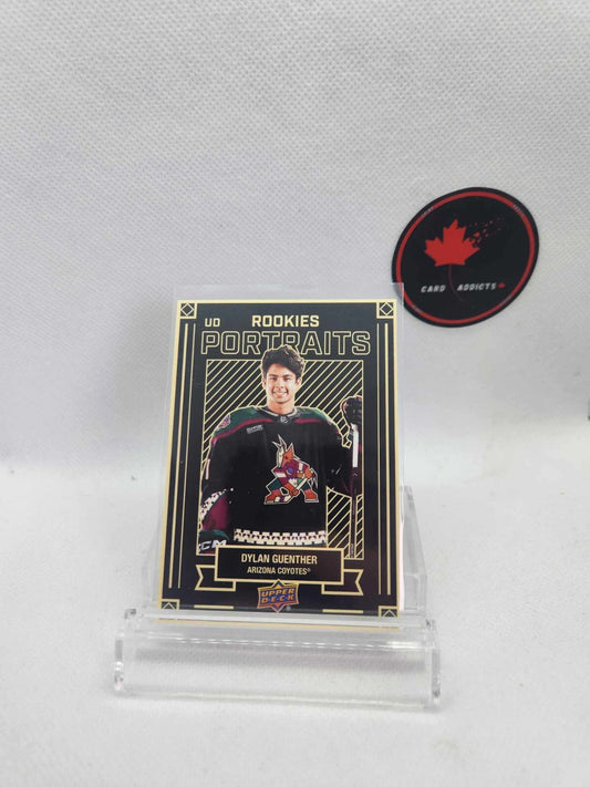 2022-23 UD Series 2 Portraits Rookies SP's #P-80 Dylan Guenther