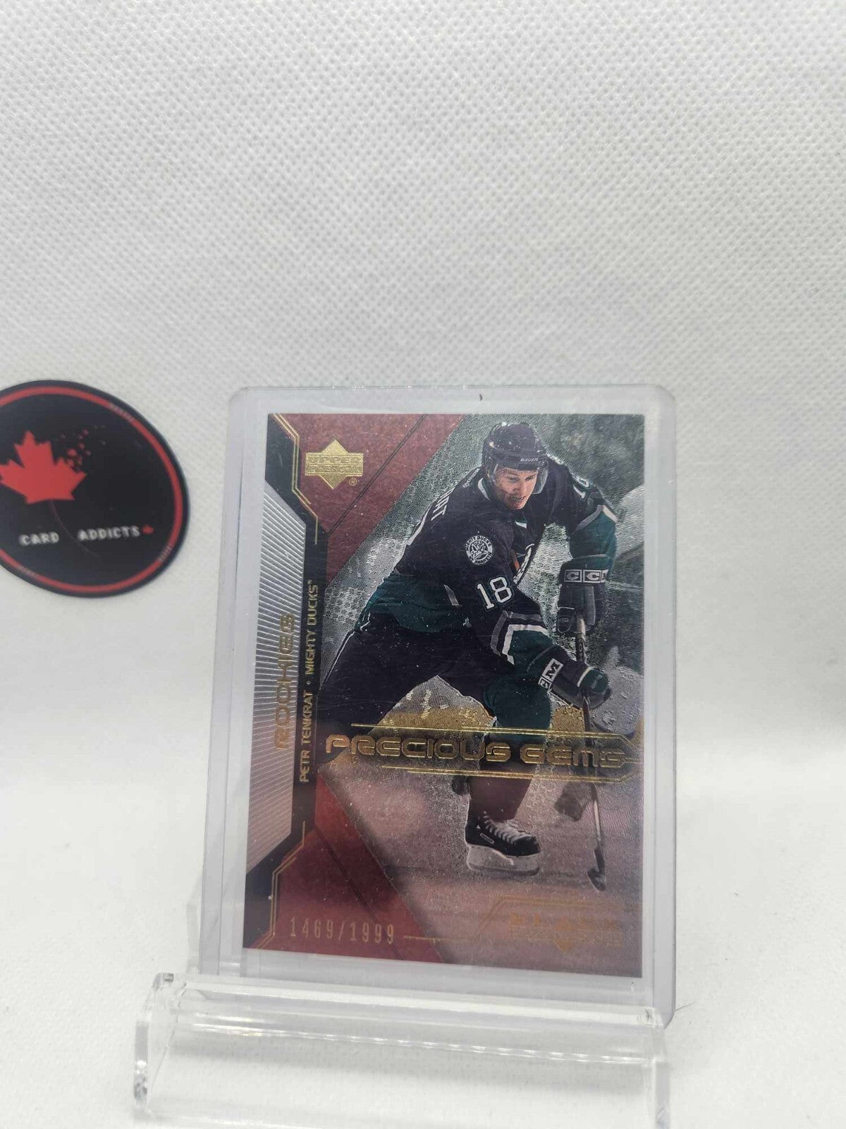 2000-01 Black Diamond #112 Petr Tenkrat Precious Gems Rookies /1999