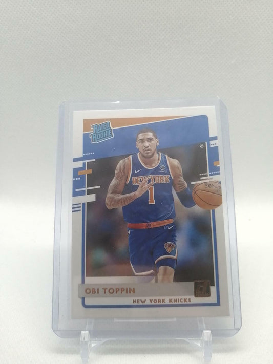 2020-21 Panini Donruss Basketball Obi Toppin Rated Rookie RC #229 NY Knicks