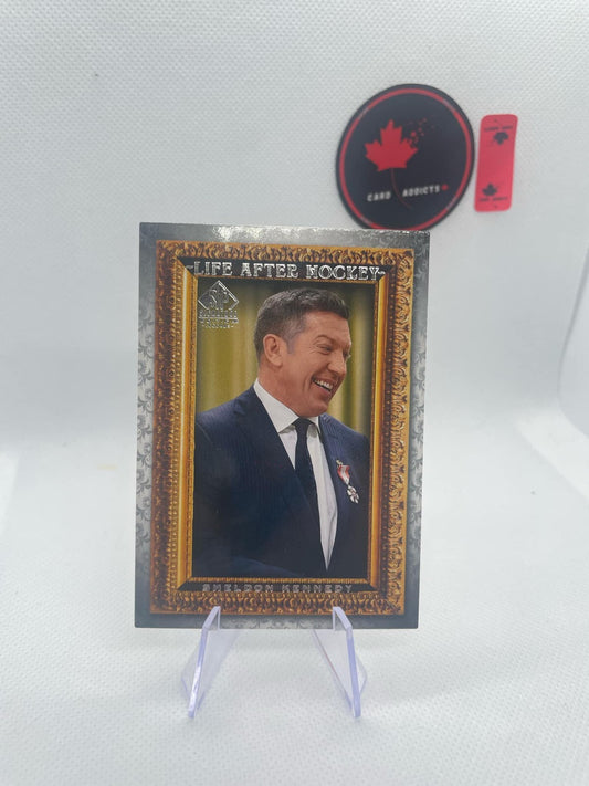 Sheldon Kennedy 2020-21 UD SP Signature Edition Legends Life After Hockey #LA-10