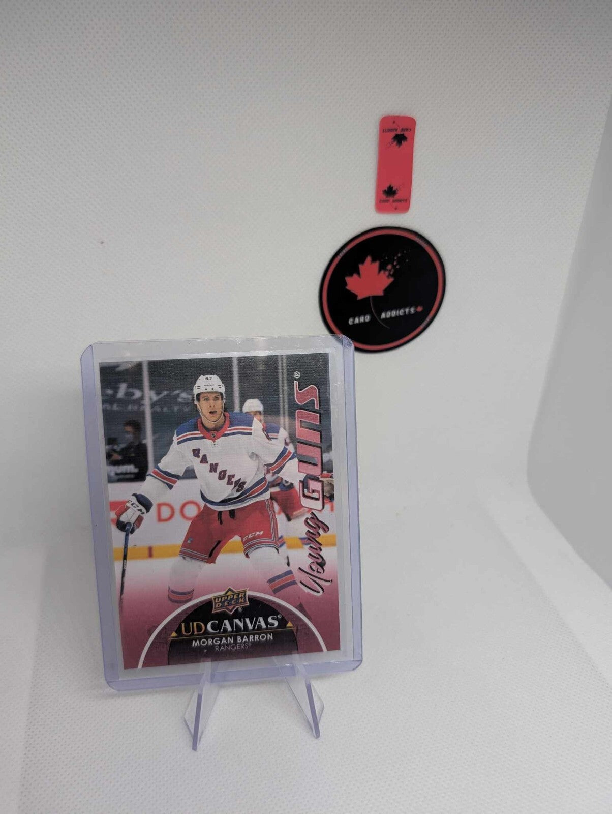 2021-22 Upper Deck Canvas #C115 Morgan Barron YG Young Guns