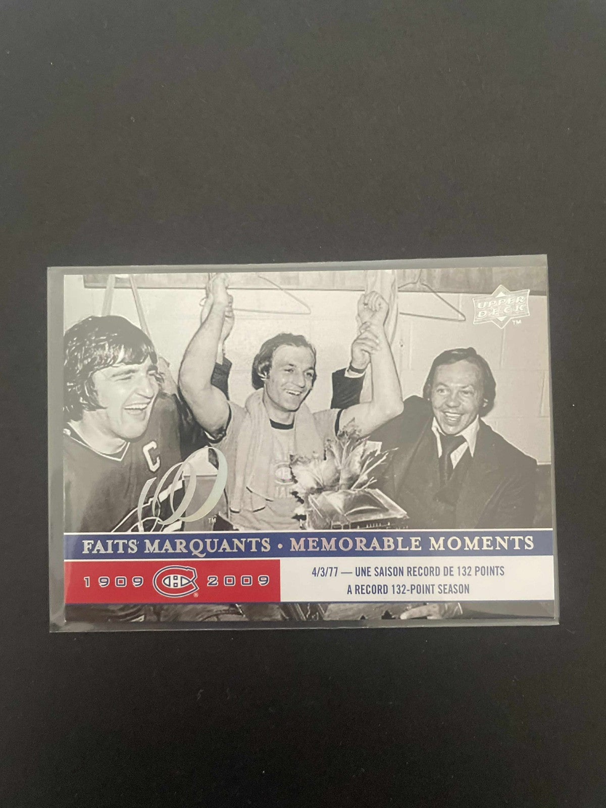 2008-09 Montreal Canadiens Centennial Memorable Moments #295 Guy Lafleur REF I