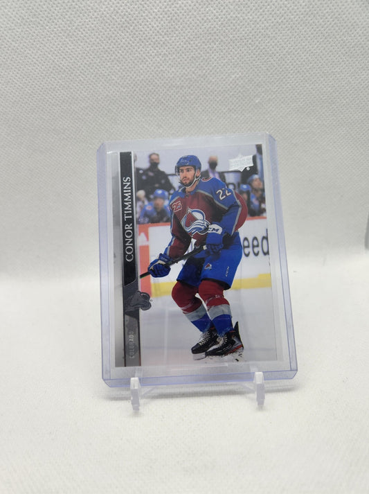 2020-21 Ud Base Clear Cut Conor Timmins