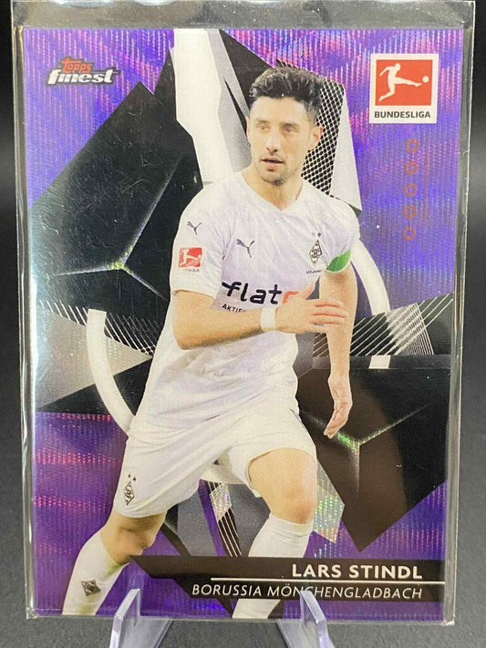 2020-21 Topps Finest Bundesliga Purple Wave Refractor /250 Lars Stindl #79