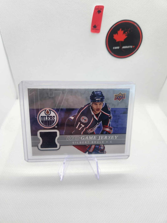 Gilbert Brule 2008-09 Upper Deck Series 1 UD Game Jersey #GJ-GB