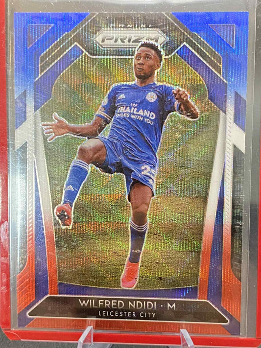 2020-21 Panini Prizm Premier League Wilfred Ndidi Red/White/Blue Prizm #128