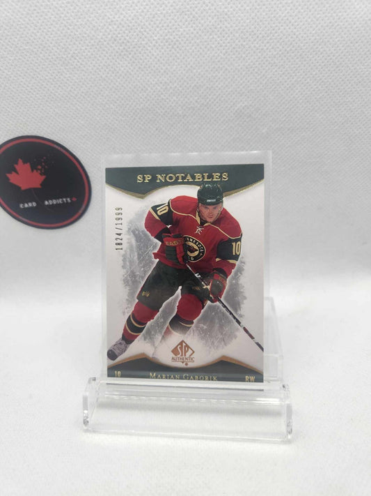 2007-08 SP Authentic SP Notables #133 Marian Gaborik /1999
