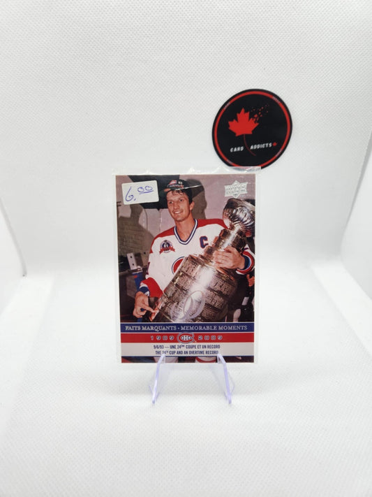 2008-09 MONTREAL CANADIENS CENTENNIAL MEMORABLE MOMENTS SP GUY CARBONNEAU #298