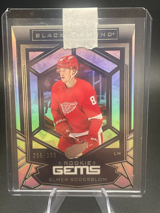2022 UPPER DECK BLACK DIAMOND #RG-ES ELMER SODERBLOM ROOKIE GEMS RC ROOKIE /399