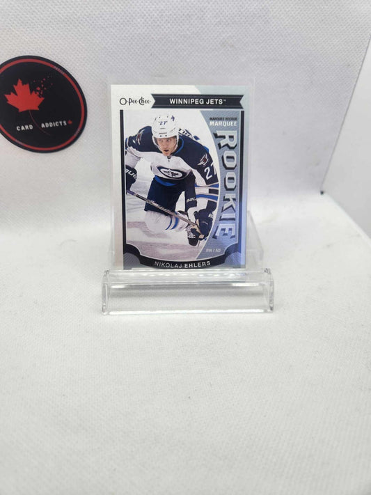 2015/16 O-PEE-CHEE UPDATE NIKOLAJ EHLERS MARQUEE ROOKIE RC #U12 WPG