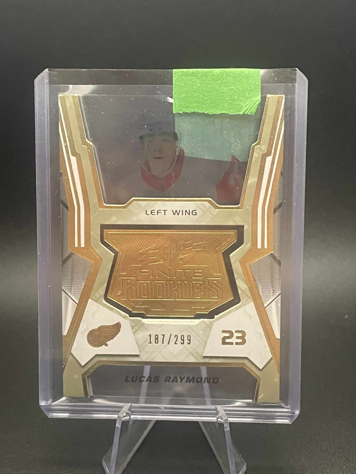2021-22 SPx Finite Rookies Gold /299 Lucas Raymond #F-45 RC