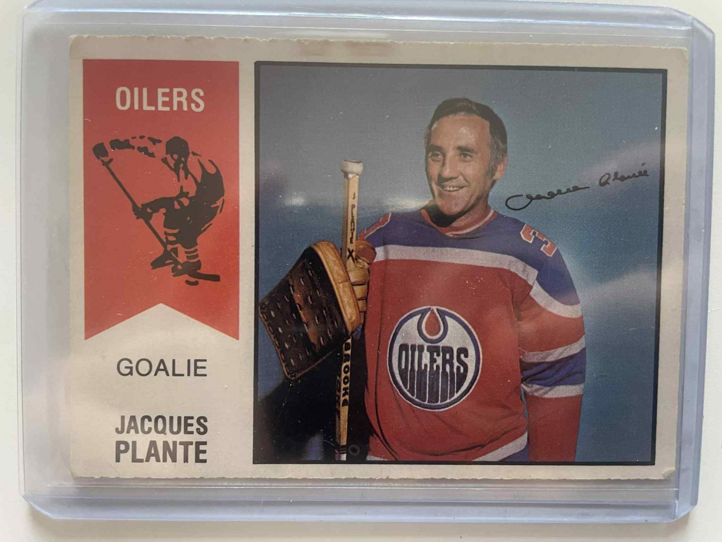 1974-75 O-Pee-Chee WHA JACQUES PLANTE SEE PIC REF I