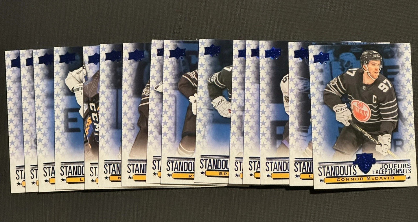 2020-21 Upper Deck Tim Hortons Standouts Complete Set 1-15