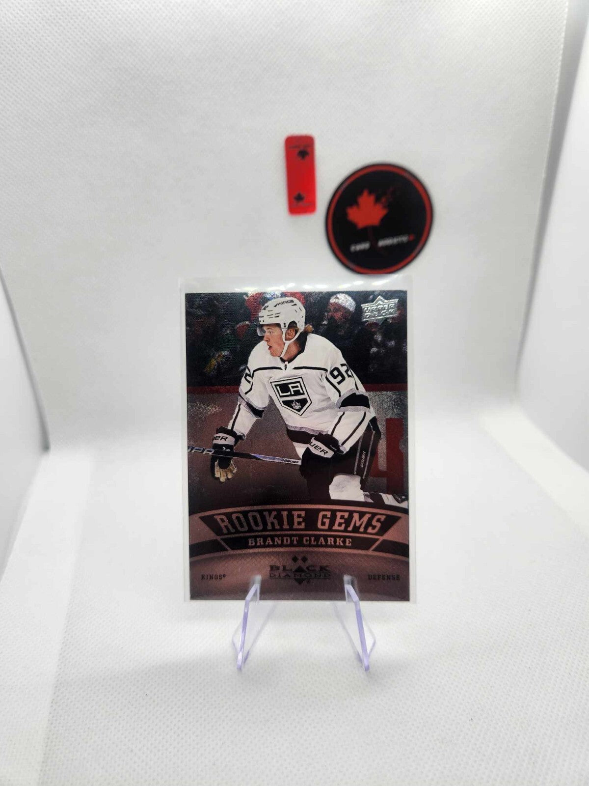 2022-23 Upper Deck 2006-07 Black Diamond Rookie Gems Brandt Clarke Los Angeles