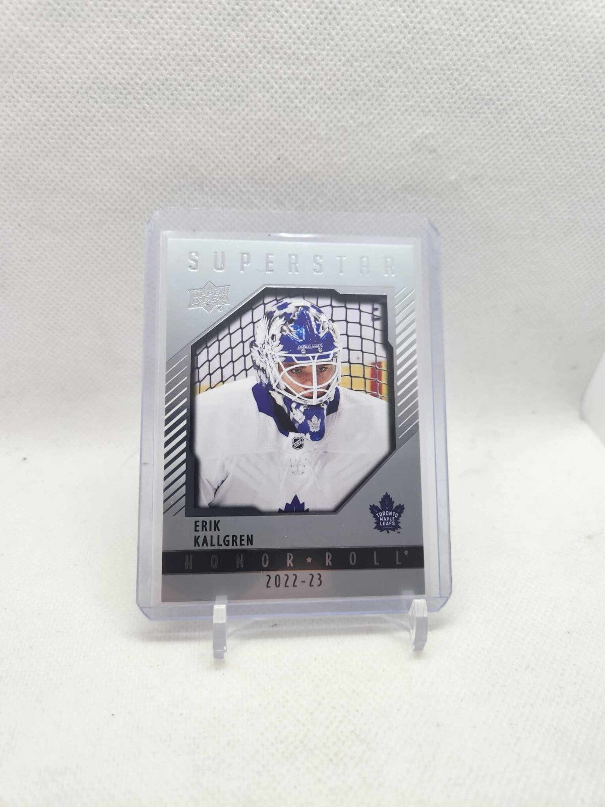 22/23 UD SERIES 1 ERIK KALLGREN HONOR ROLL SUPERSTAR RC ROOKIE INSERT #49