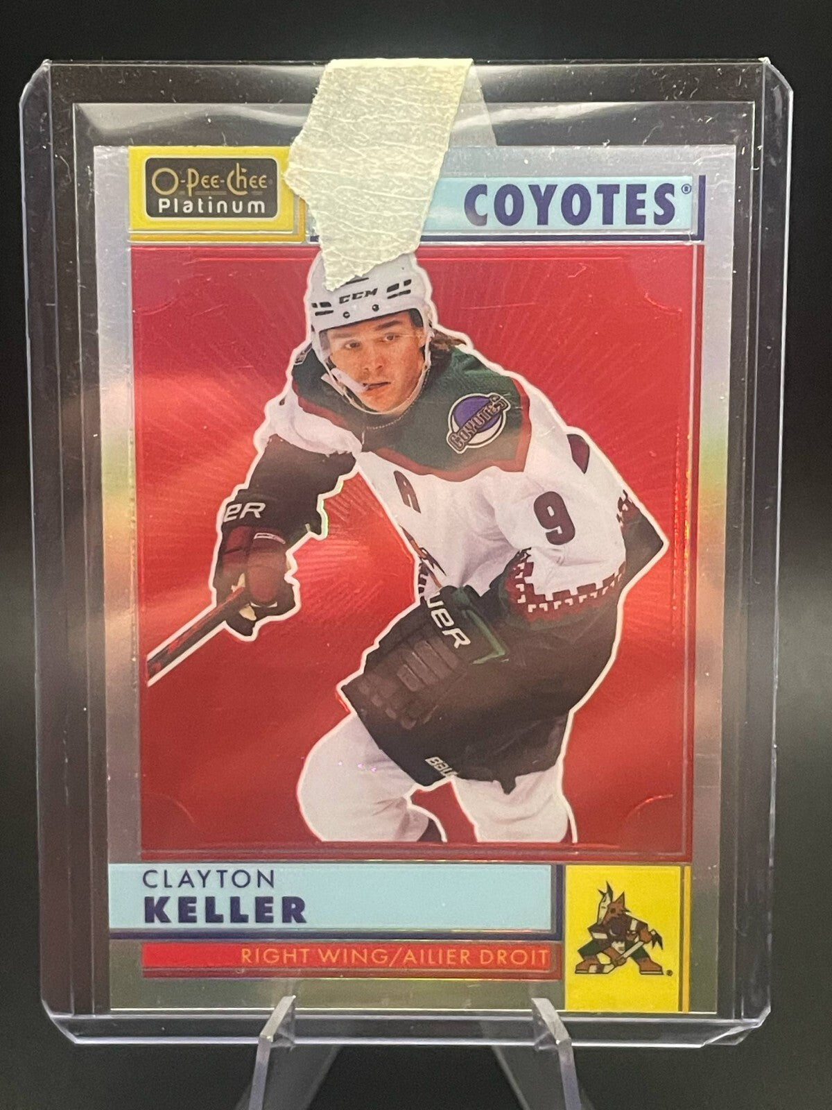 2022-23 O-Pee-Chee Platinum Retro Rainbow Clayton Keller