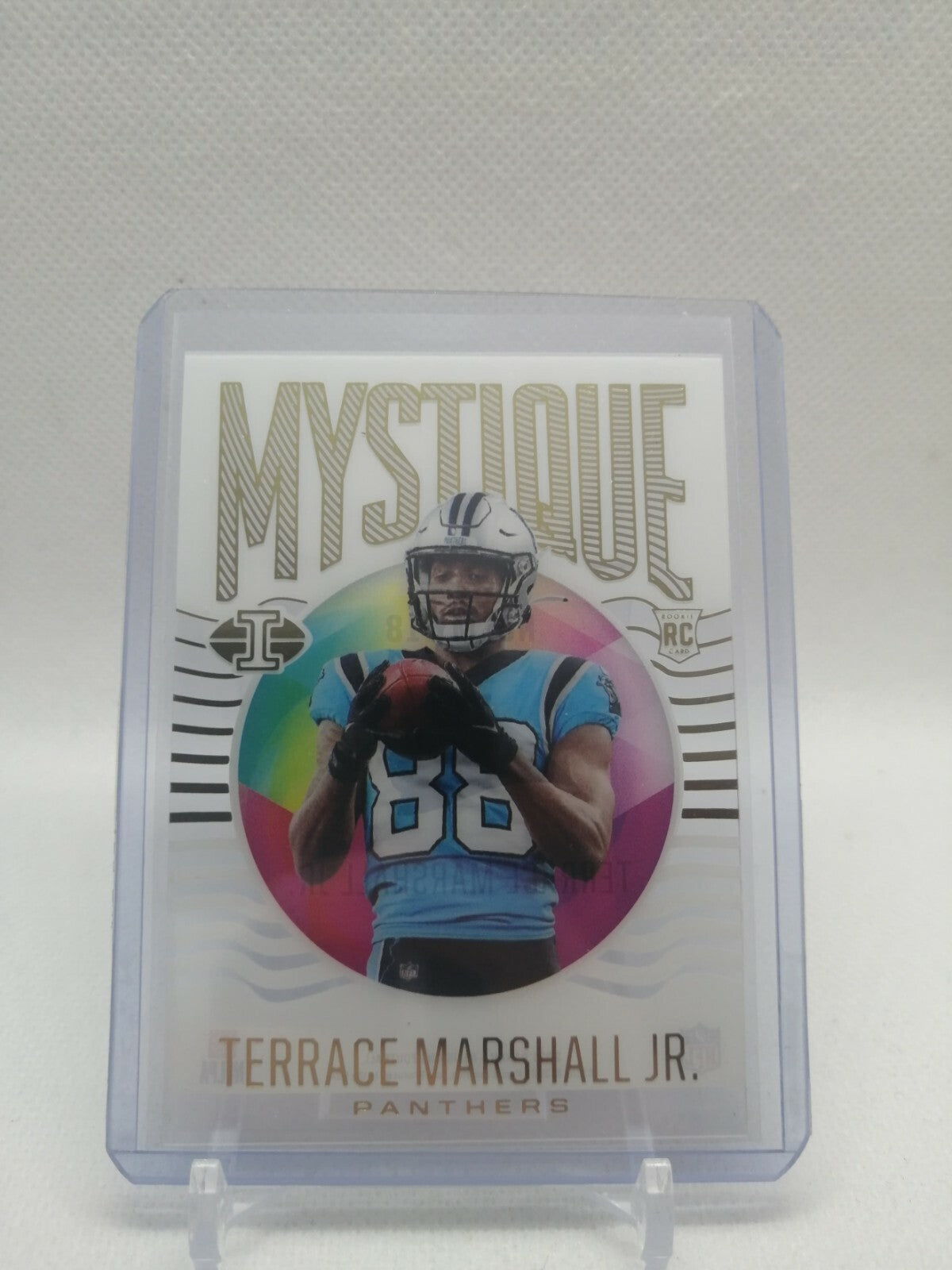 Terrace Marshall Jr RC 2021 Panini Illusions Mystique Insert #MY-18 Carolina