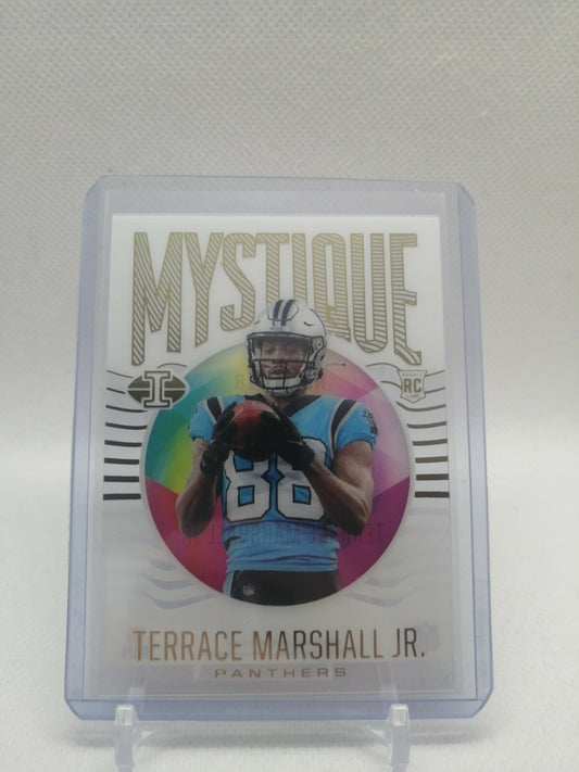 Terrace Marshall Jr RC 2021 Panini Illusions Mystique Insert #MY-18 Carolina