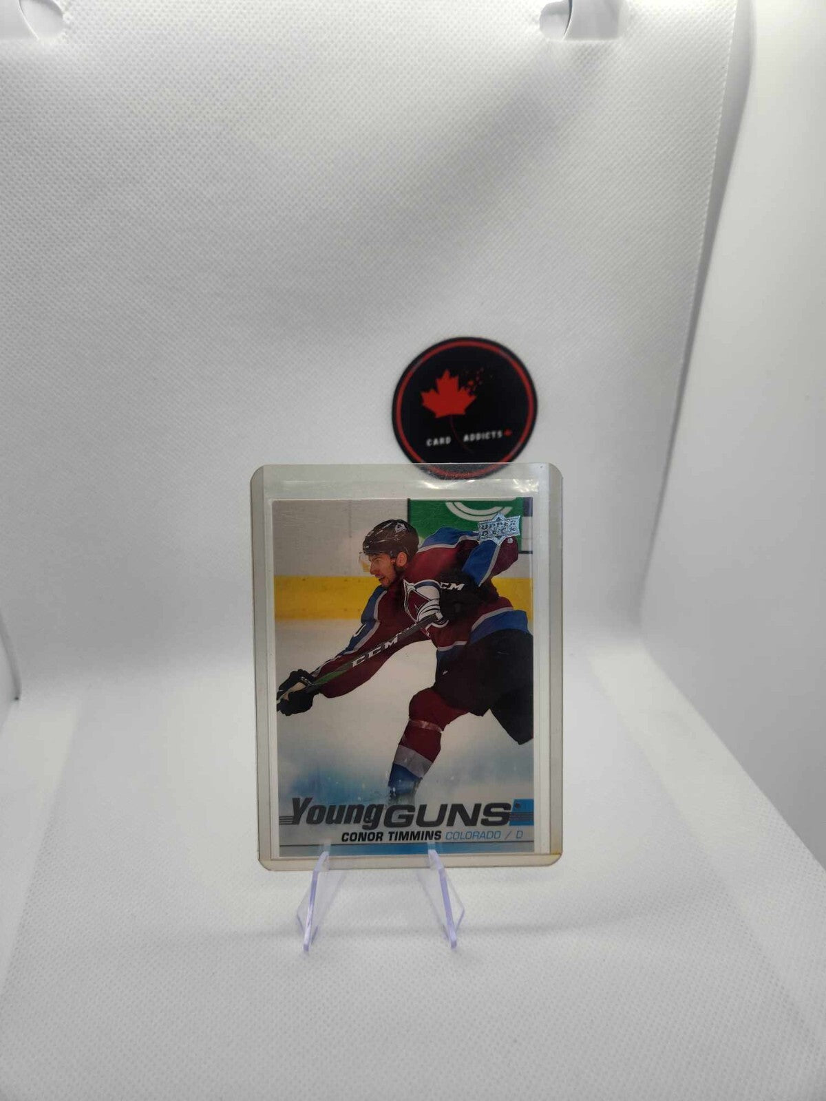 2019-20 Upper Deck Young Guns Hockey Rookie RC #203 Conor Timmins