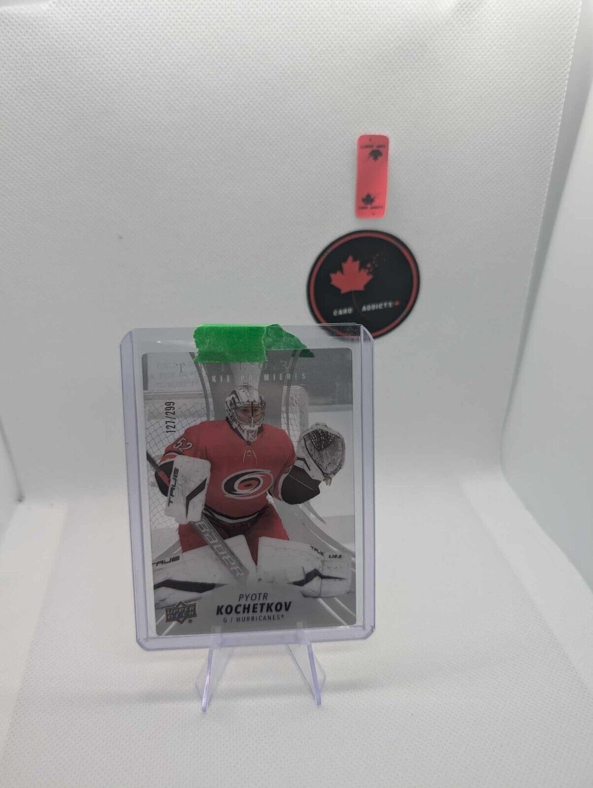 2022-23 UD Trilogy Pyotr Kochetkov RP-PK /299 Rookie Premieres Plexiglass