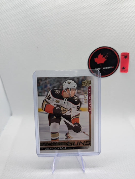 2019-20 Upper Deck Series 2 Young Guns UD Exclusives /100 Andrew Peeke #452