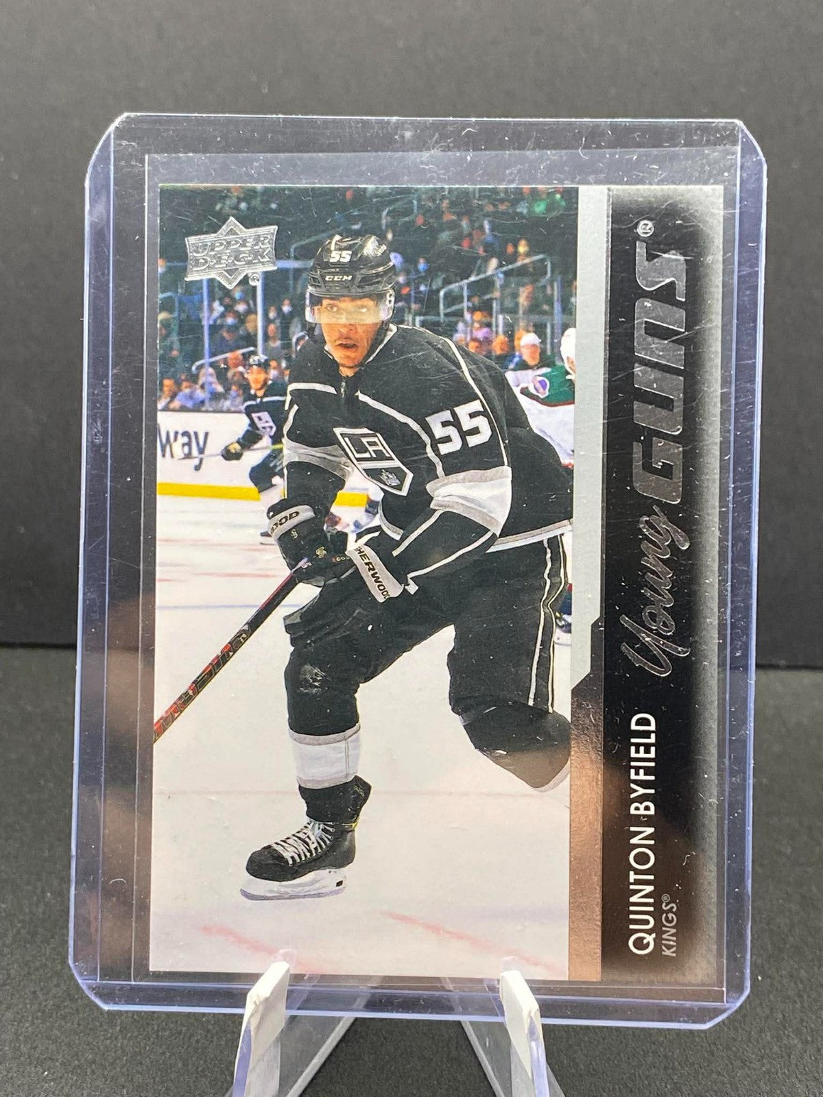 Quinton Byfield Young Guns 2021-22 Upper Deck Series 2 Hockey #488