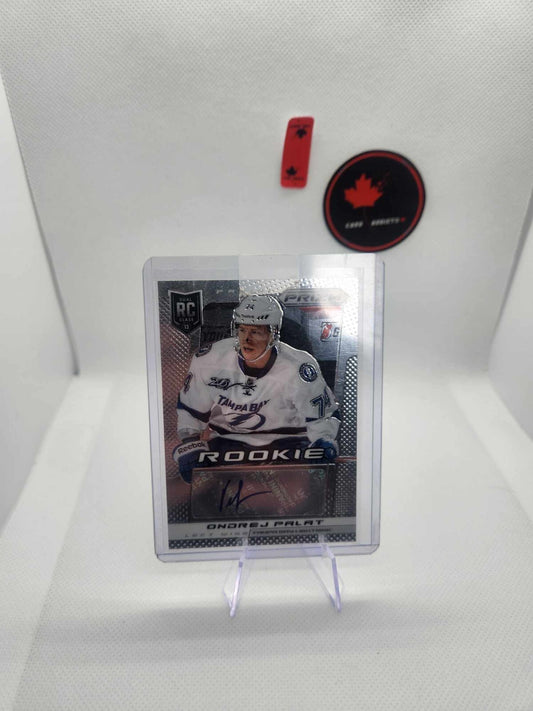 2013-14 PANINI PRIZM ONDREJ PALAT ROOKIE #A-OP, AUTOGRAPH STANLEY CUP CHAMP AUTO