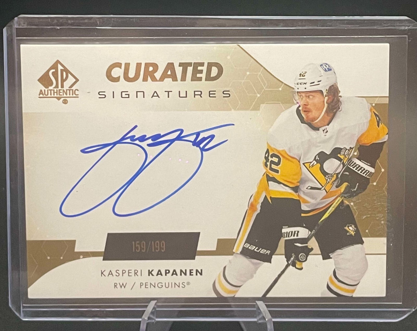 2022-23 SP Authentic Kasperi Kapanen Curated Signatures /199