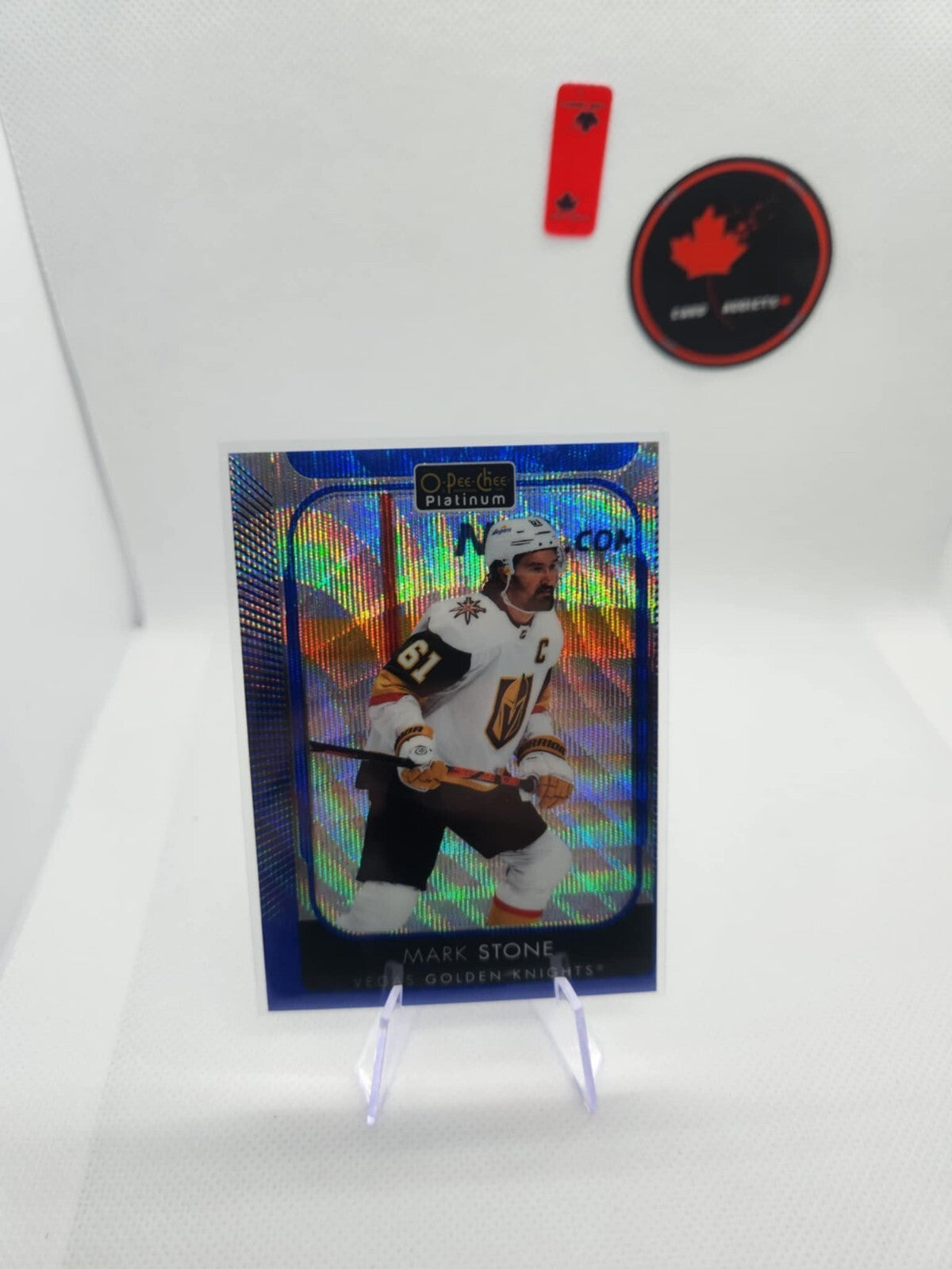 ☆Mark Stone☆2021-22 O-pee-chee Platinum Blue Surge #36*LasVegas Golden Knights*