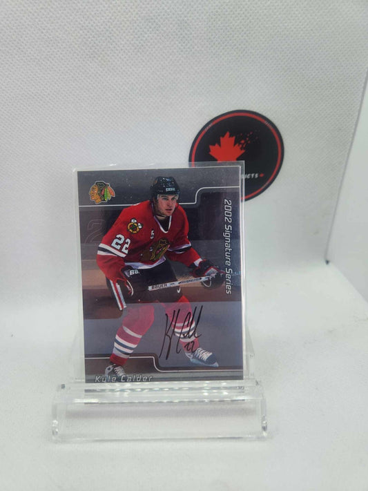 2001-02 BAP Be A Player Signature Series Autograph Kyle Calder Auto #98