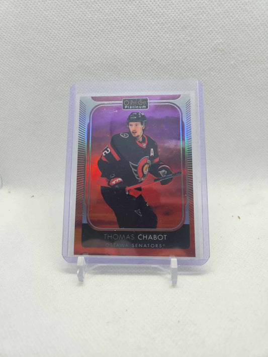 2021-22 O-Pee-Chee Platinum - Sunset! Thomas Chabot