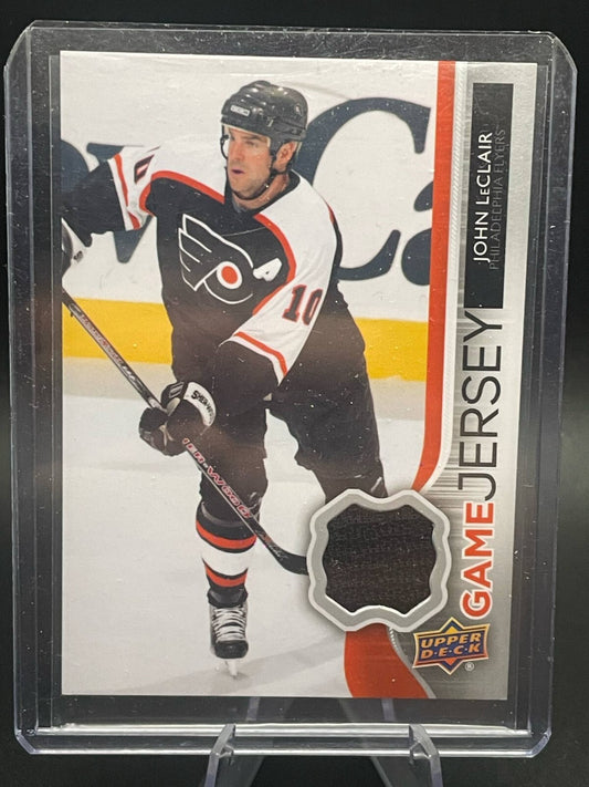 Series One Upper Deck 2014-2015 John LeClair UD Game Jersey GJ-JL
