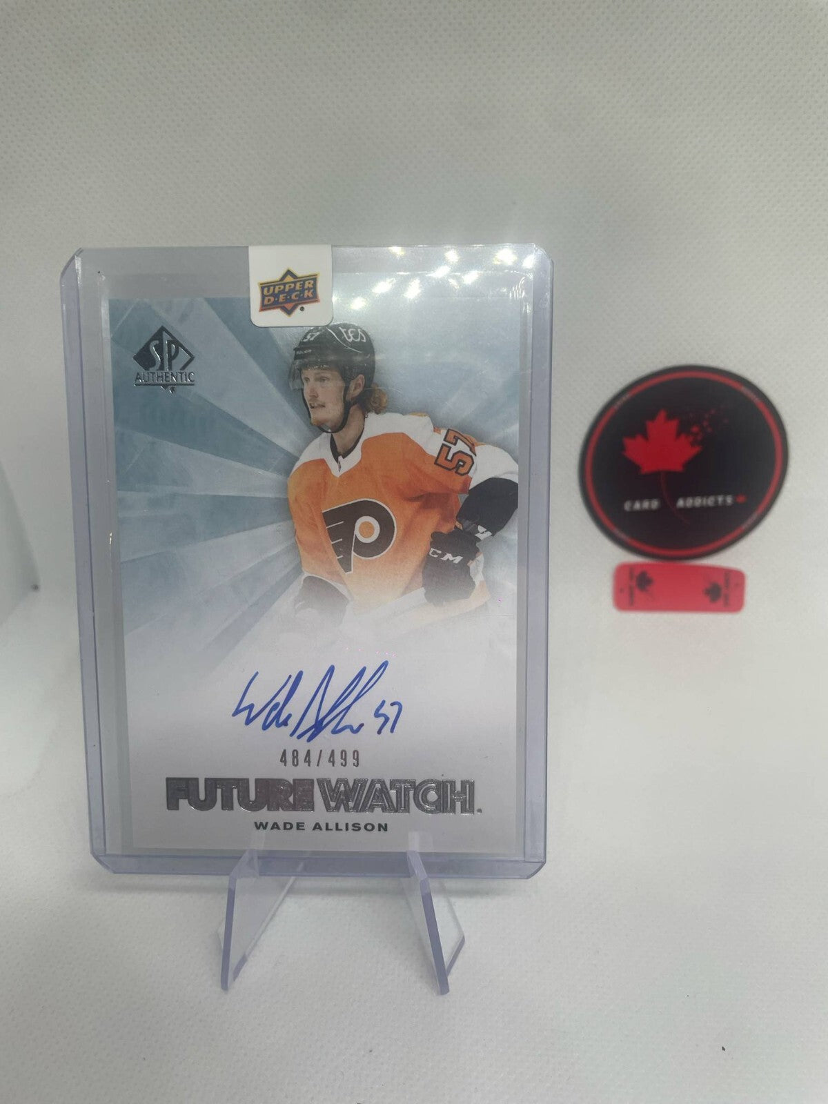 2021-22 SP Authentic 2011-12 Retro Future Watch Autographs Wade Allison Auto