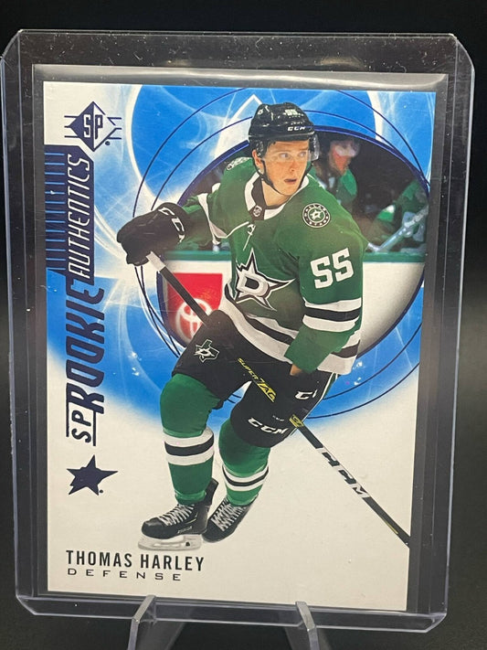 2020-21 Upper Deck SP Rookie Authentics Thomas Harley Blue #110