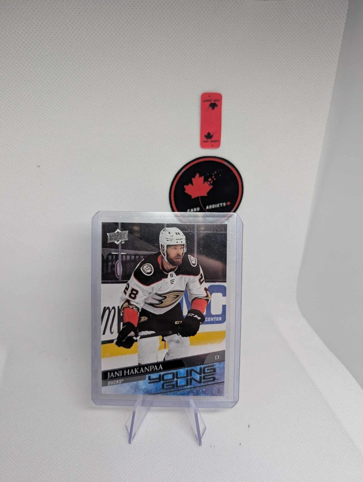 2020-21 Upper Deck Series 2 Young Guns Jani Hakanpaa YG RC Card# 459