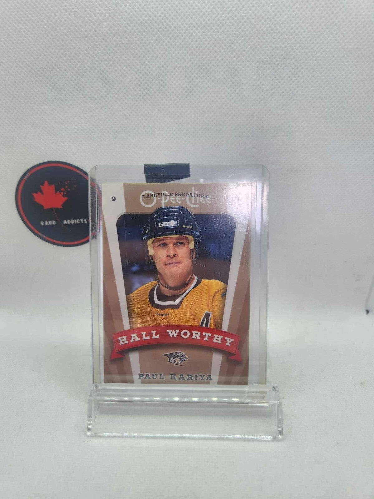 Paul Kariya 2006-07 O-Pee-Chee Hall Worthy #657 Nashville Predators