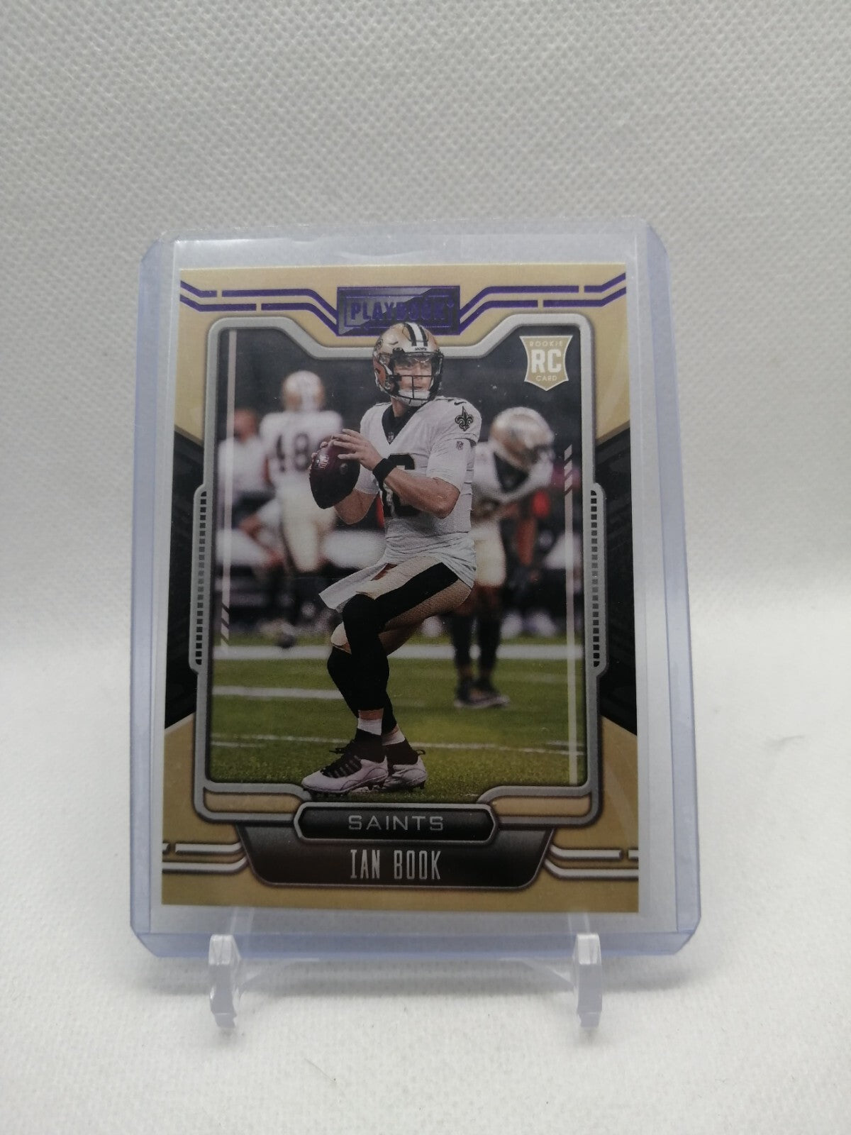Ian Book 137 Base ROOKIE 2021 Panini Playbook New Orleans Saints