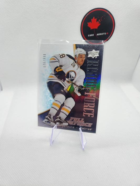 2015-16 Upper Deck Full Force Rising Force #RFZG Zemgus Girgensons /999