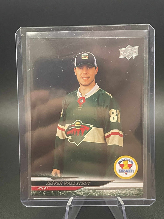 2024-25 Upper Deck Extended Series 1st Round Draft Jesper Wallstedt #734 RC