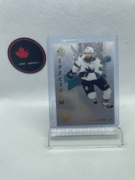 2016-17 SP Authentic Hockey Spectrum FX #S-18 Brent Burns