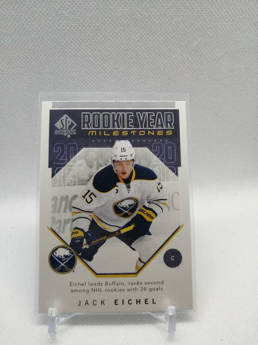 2018-19 SP Authentic Rookie Year Milestones #RYMJE Jack Eichel