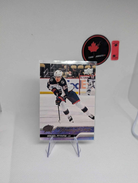 Mikael Pyyhtia 2023-24 Upper Deck Series 2 - Young Guns #477 Rookie