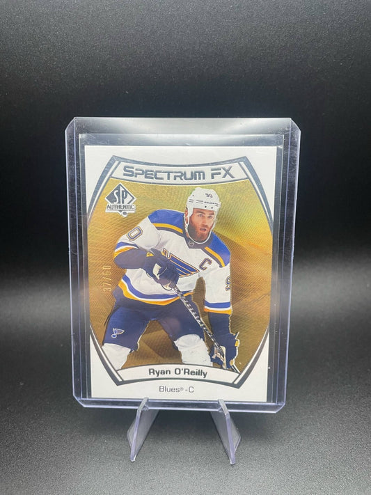 2021-22 SP Authentic Spectrum FX Gold - Ryan O'Reilly /50 - St. Louis Blues
